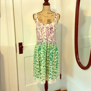 Anthropology Maeve Size 8 garden dress.